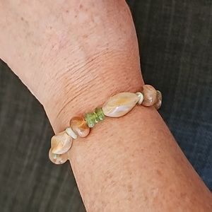 Plastic Beaded Stretch Bracelet 💍